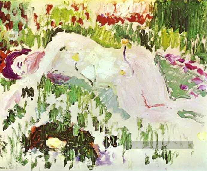 Le Fauvisme abstrait De Lying Nue 1906 Henri Matisse Peintures à l'huile